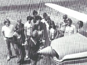 1960s Seneca Valley High School aviation and flight class