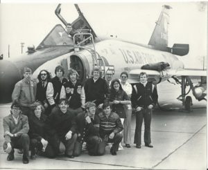 1960s Seneca Valley High School aviation and flight class