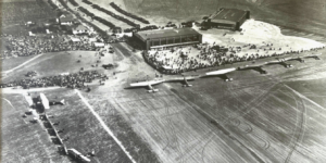 Official opening of the Pittsburgh-Butler Airport in 1929, now known as The Butler-Pittsburgh Regional Airport - KBTP.